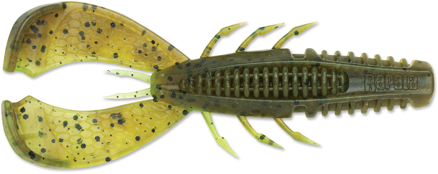 Rapala Crush City Cleanup Craw 3.5 Inch - 7 Pack