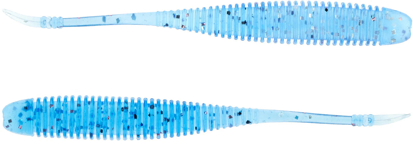 NetBait Flat Sided Shad - BaitFuel Infused Drop Shot Bait
