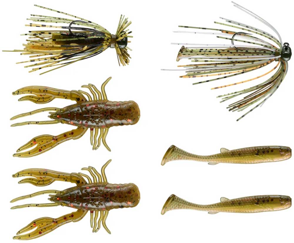 Rebel Ultra Finesse Jig Kit Snack Packs - 6 Piece