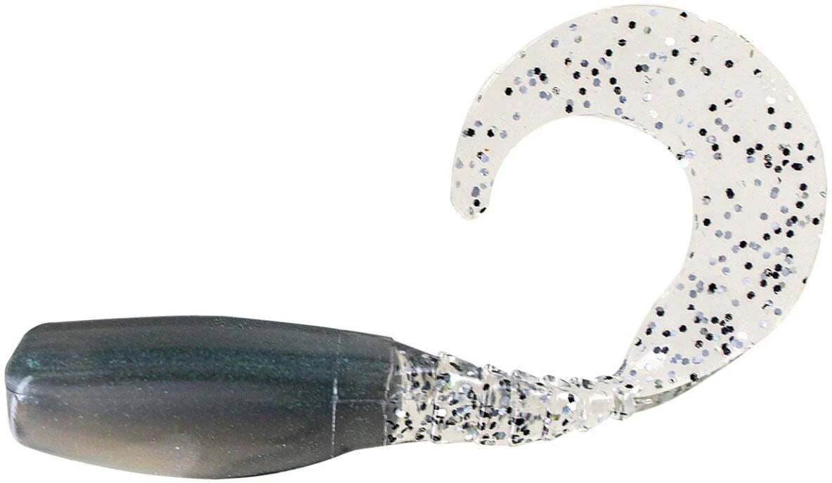 Big Bite Baits Curly Tail Crappie Minnr Soft Plastic - 10 Pack