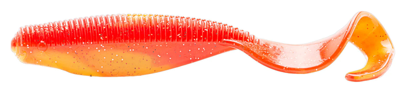 Z-Man StreakZ Curly TailZ 4 inch Soft Plastic Grub 5 pack