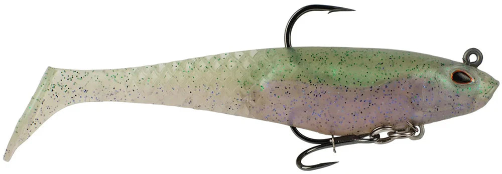 Berkley PowerBait Saltwater CullShad Pre-Rigged Soft Body Swimbait - 4 Inch