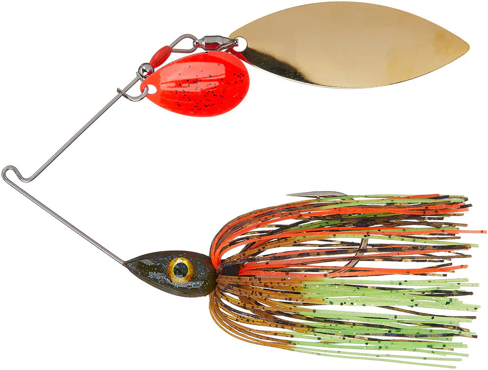 Nichols Lures Pulsator Kicker Series Tandem Colorado Willow Spinnerbait - 1/2 oz