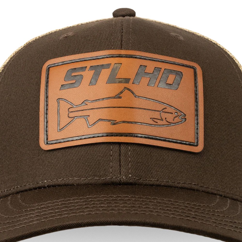 STLHD Steelhide Brown/Khaki Hat