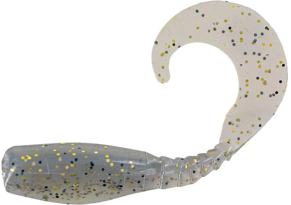 Big Bite Baits Curly Tail Crappie Minnr Soft Plastic - 10 Pack