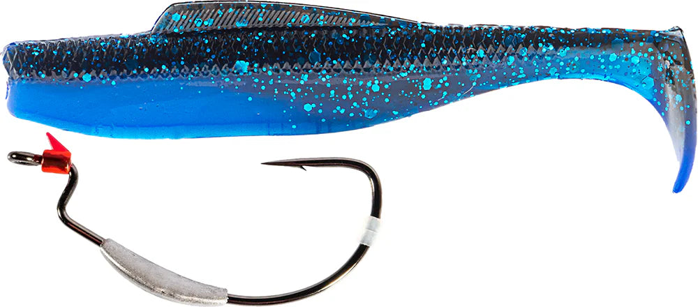 Z-Man 4 Inch DieZel MinnowZ & ZWG Weighted Swimbait Hook Combo