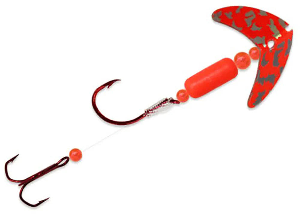 Mack's Lure Smile Blade Spinner - Shrimp Rig