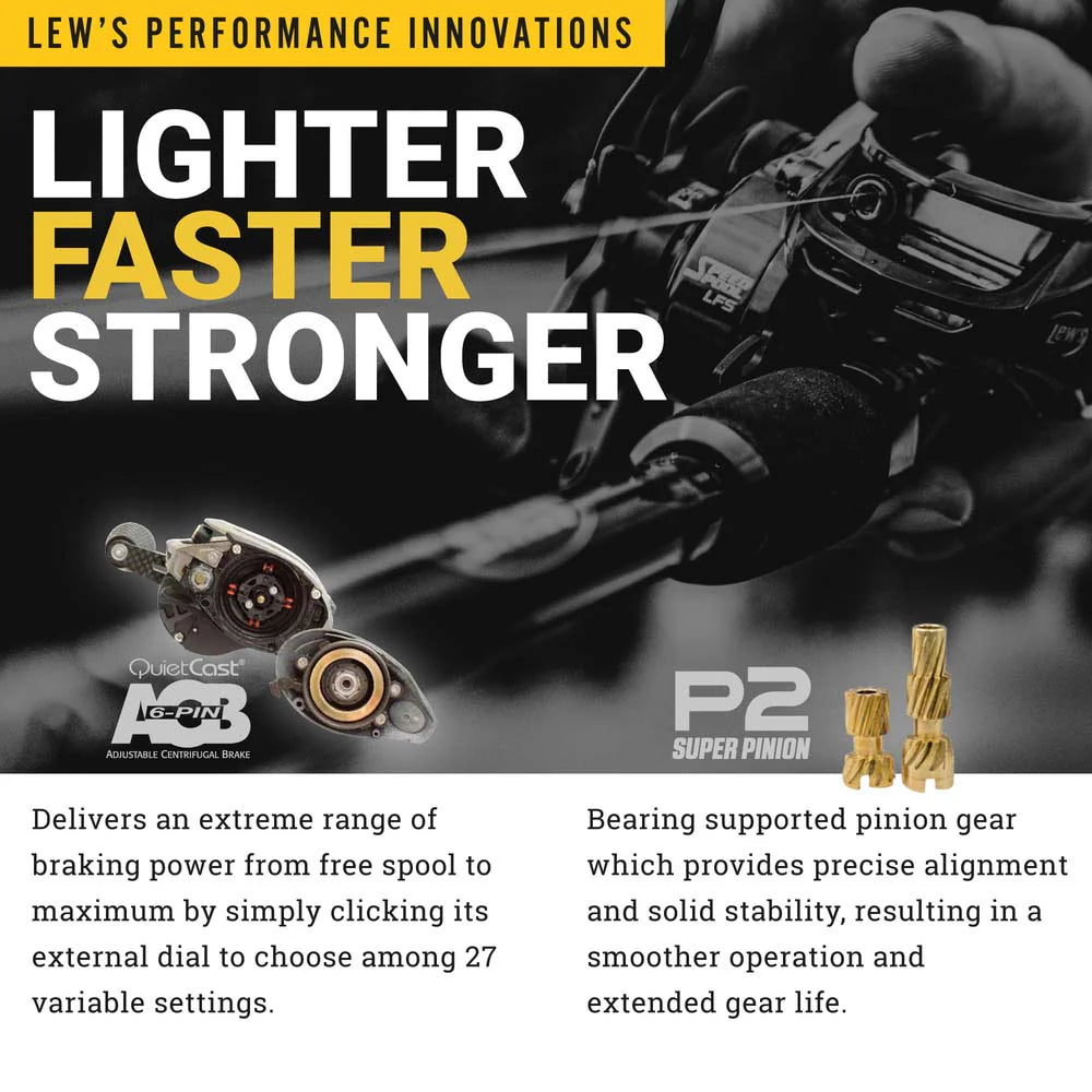 Team Lew's Pro TI Gen 2 Baitcasting Reel
