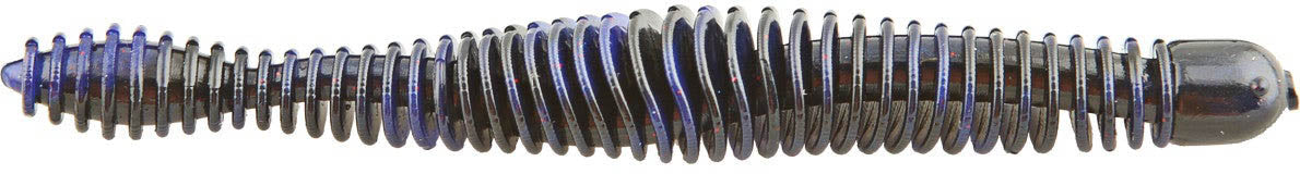 Big Bite Baits Coontail Worm 4 3/4 inch Ribbed Worm