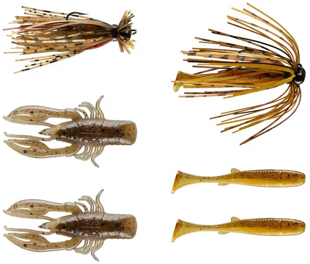 Rebel Ultra Finesse Jig Kit Snack Packs - 6 Piece