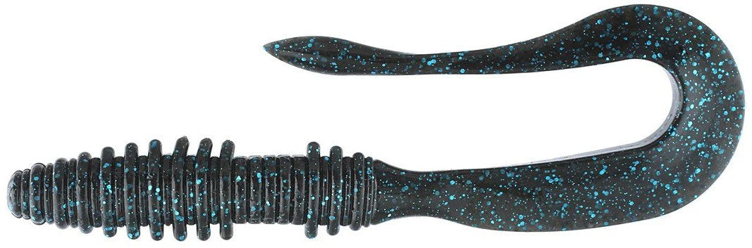 Keitech Mad Wag Original 7 inch Soft Plastic U-Tail Worm 6 pack