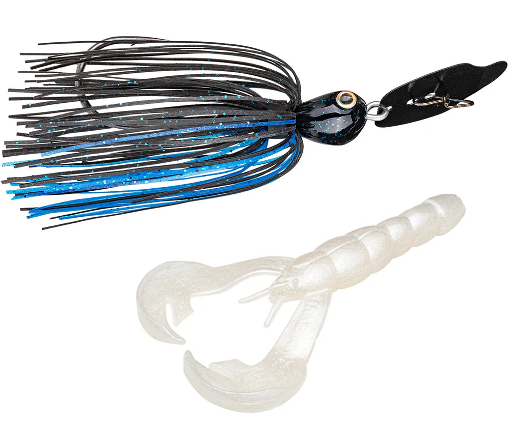Strike King Thunder Cricket & Rage Craw Bladed Jig Combo