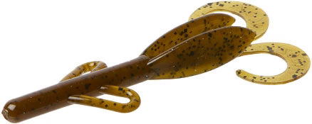 Zoom Brush Hog Midsize Creature Bait - 4.5 Inch