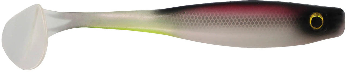 Big Bite Baits Suicide Shad 5 inch Paddle Tail Swimbait 4 pack
