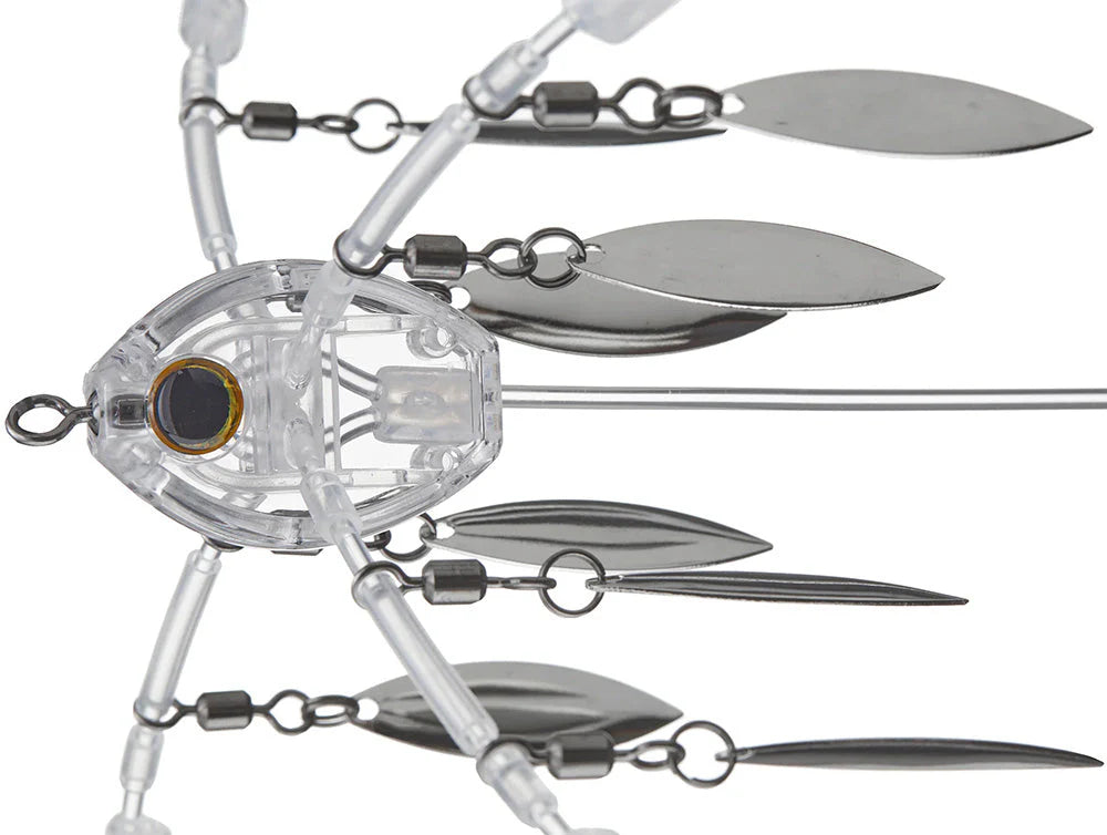 Stealth Lures Clear Stealth Rig - 8 Blade Design