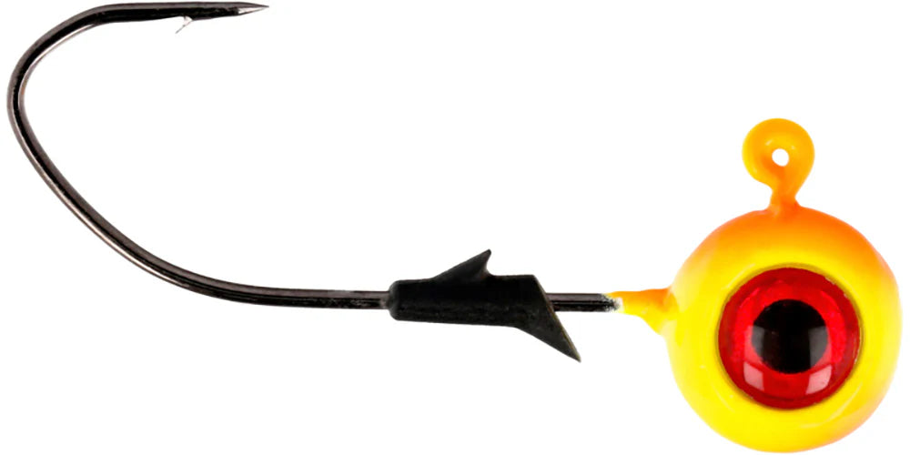 Eagle Claw Lazer Pro-V Eagle Eye Ball Jighead - 3 Pack