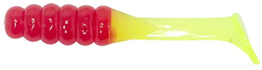 Mr. Crappie Slabalicious Soft Plastic Paddle Tail Grub - 15 pack